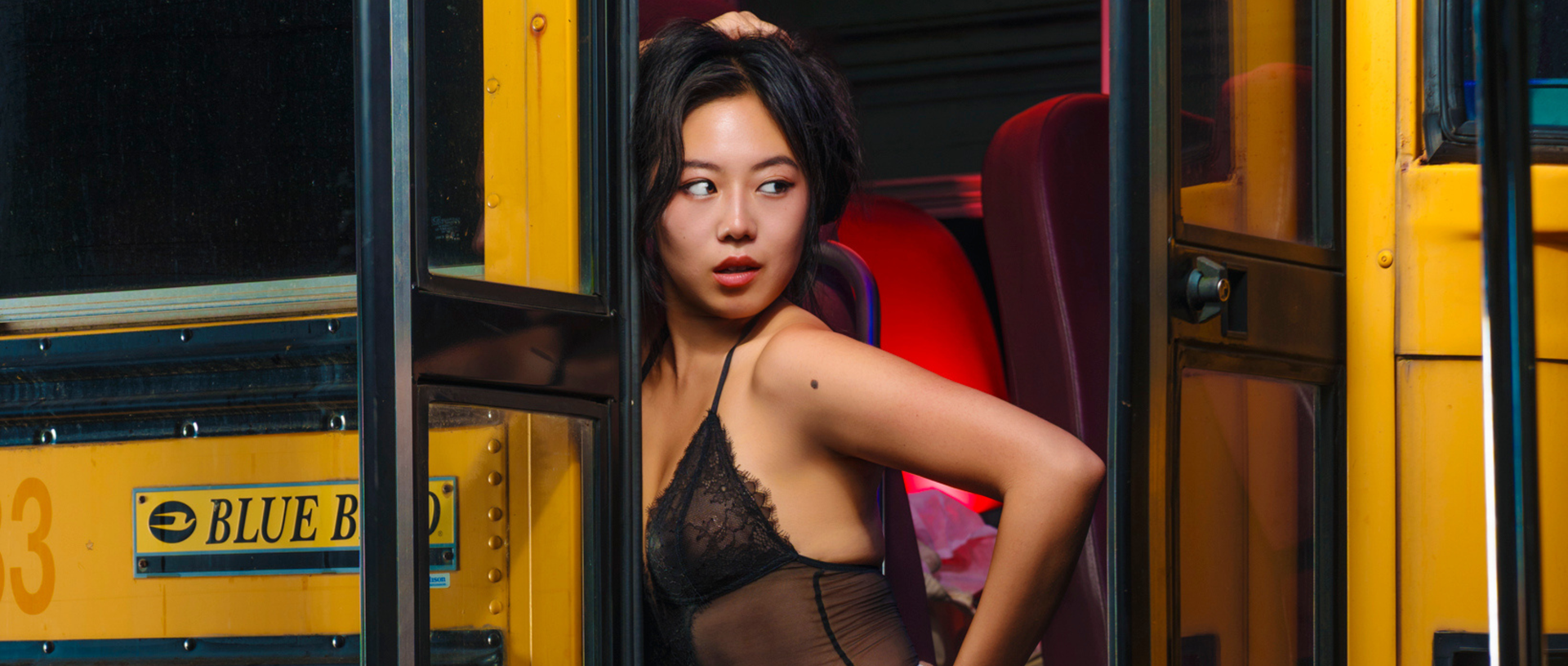 Experimental fashion editorial merging classical ballet and automotive design