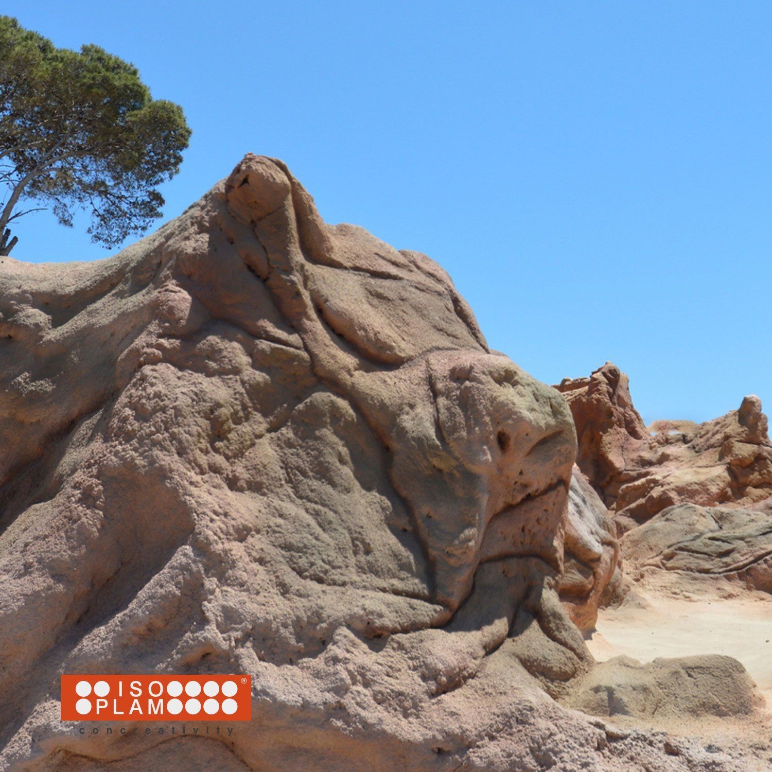 decorazione in roccia artificiale