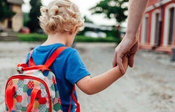 Child Holding his Parents Hand — Child Custody in Sacramento, CA