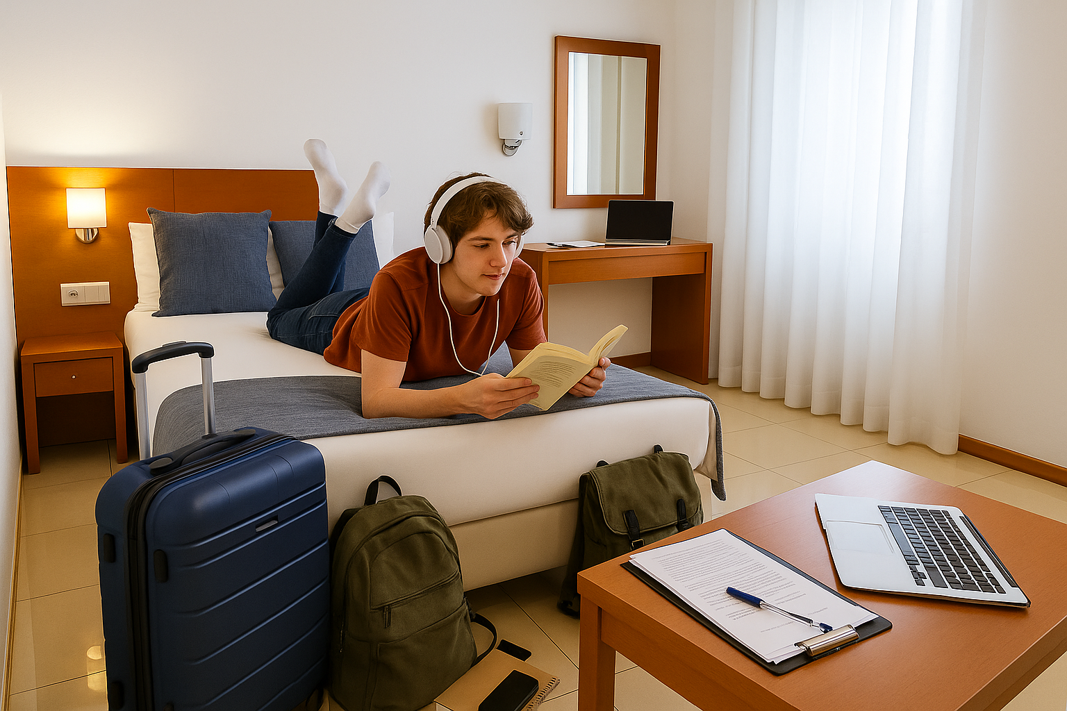 BE ONE HOTEL — Ambiente e luz