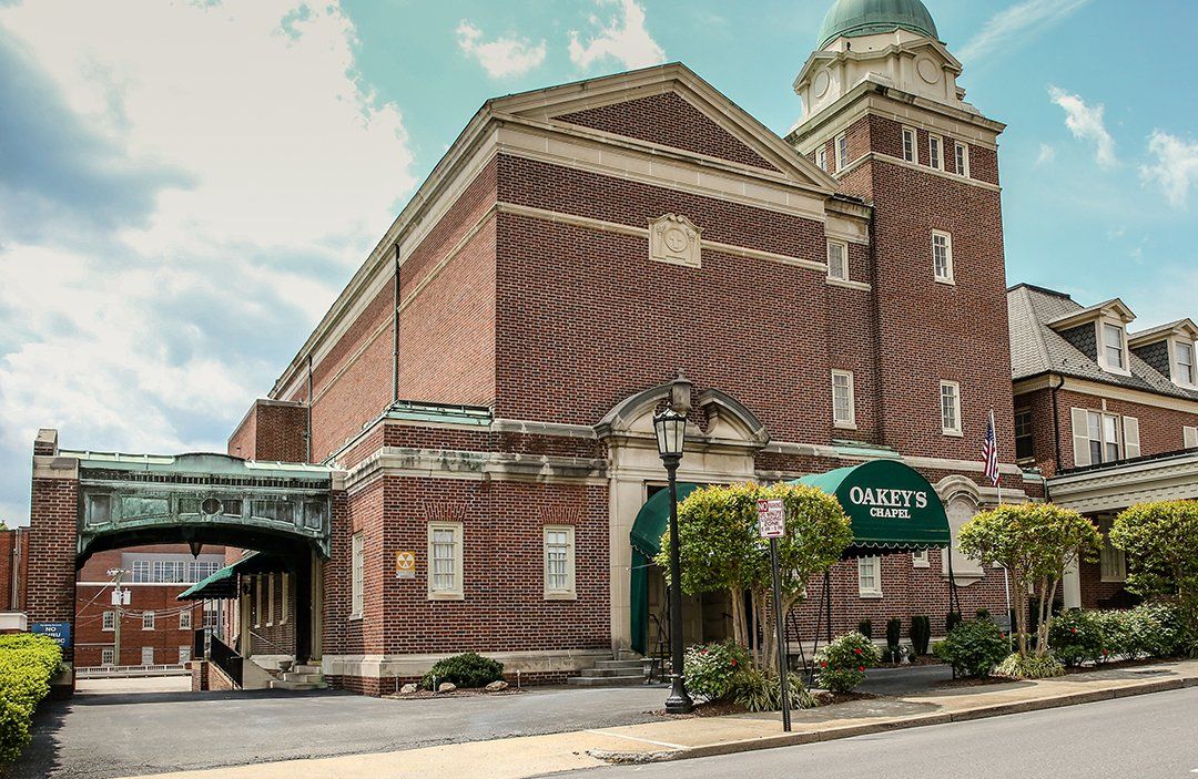 Oakey's Funeral Service's Roanoke location was built in 1937.