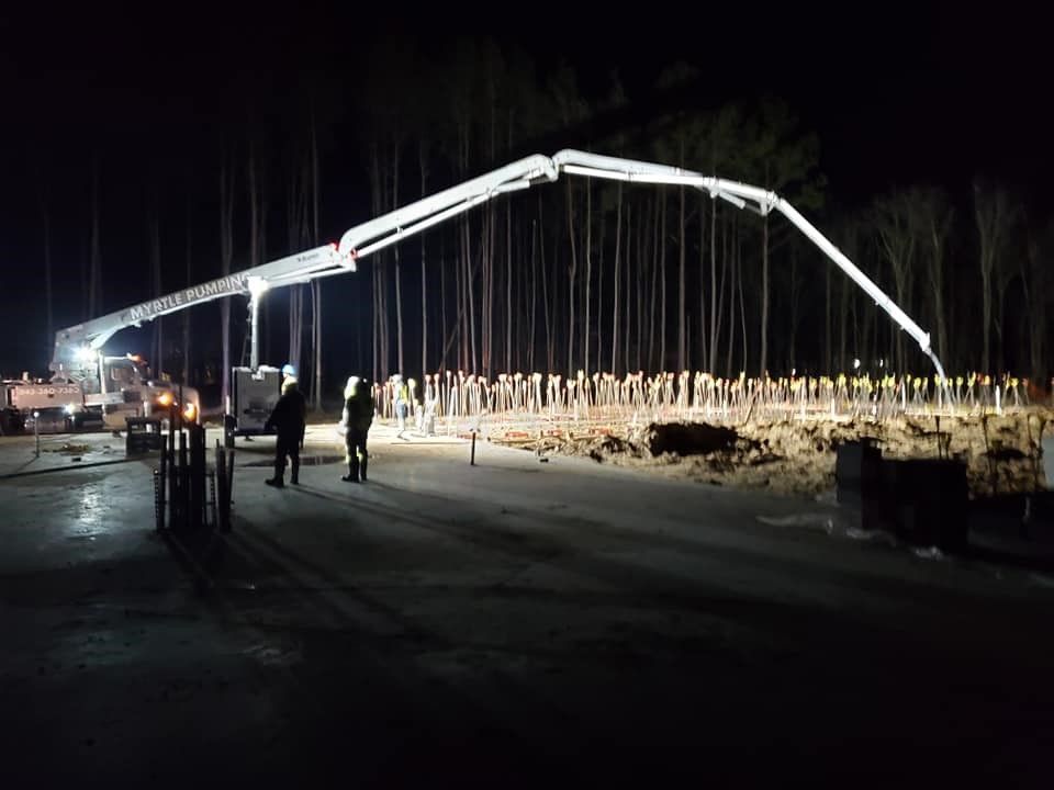 Commercial Concrete Service — Longs, SC — Myrtle Pumping LLC