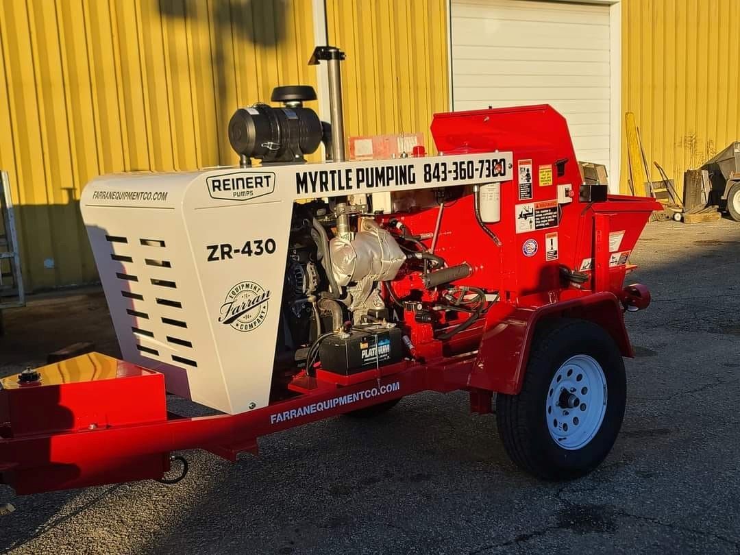 Pumping Machine — Longs, SC — Myrtle Pumping LLC