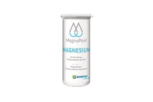 MagnaPool Magnesium tablets in a white container with blue and white labels — Cooloola Coast Property Maintenance in Rainbow Beach, QLD