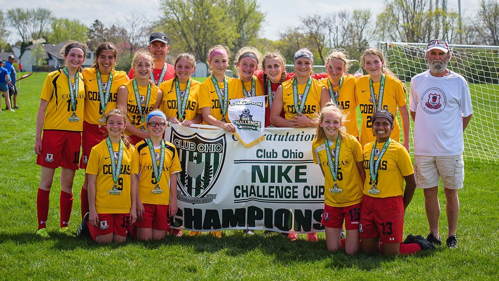 2022 U14 Nike Challenge Cup champions photo