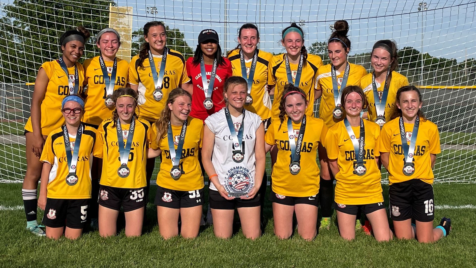 2022 U18 Pacesetters champions photo