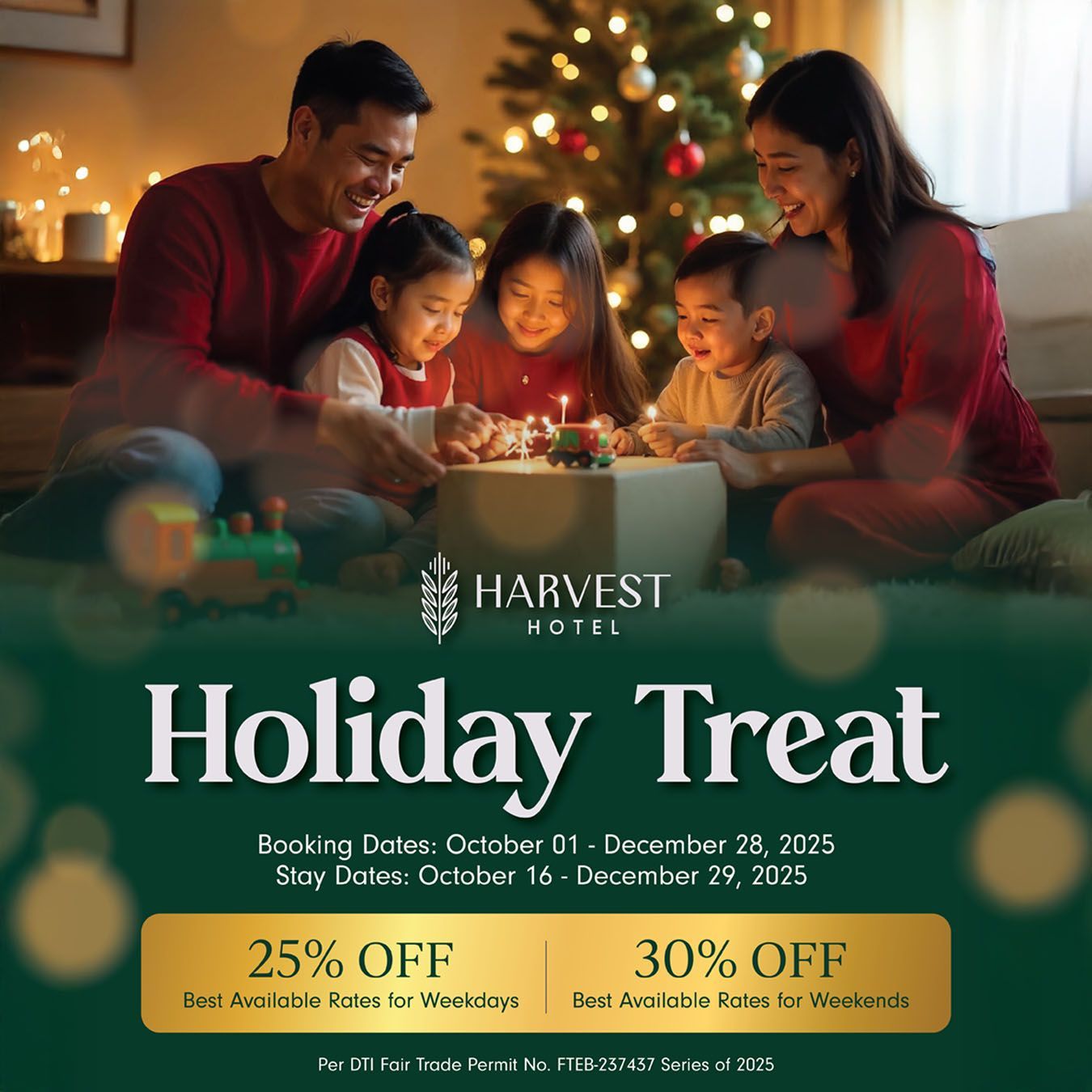 Seasonal Promotion at your Cavan of Joy in Cabanatuan