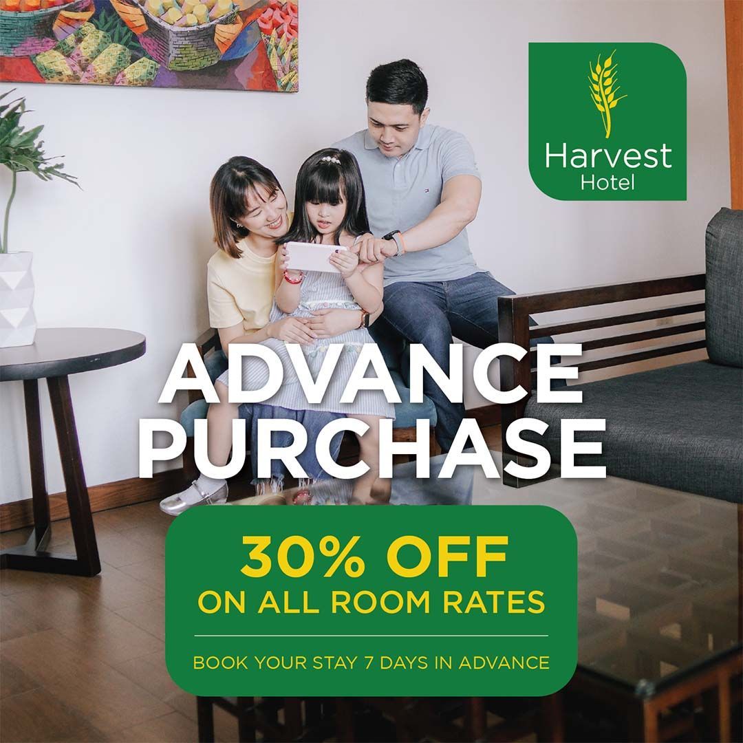 Advance Purchase Deal for hotel rooms at Harvest