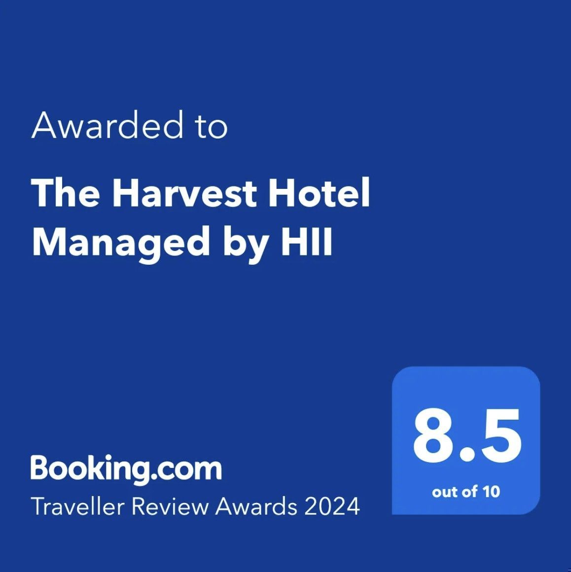 Booking.com Traveller Review Award