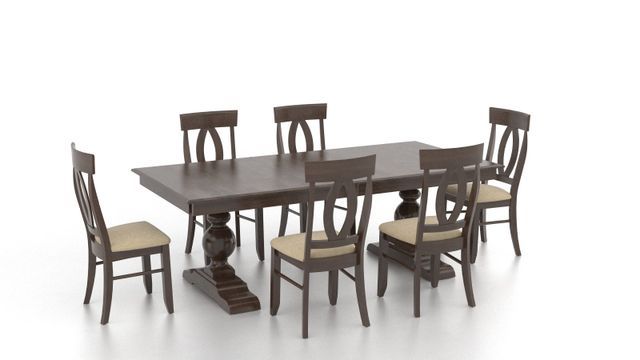 New Wooden Table And Armless Chairs - Ardmore, PA - Just Chairs & Tables