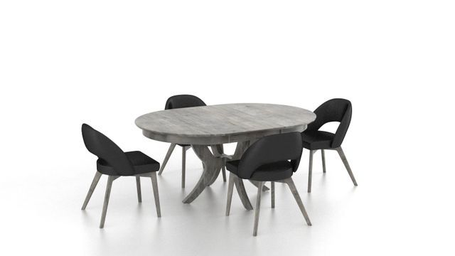 Oval Table And Armless Chairs - Ardmore, PA - Just Chairs & Tables