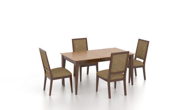 Rectangular Table And Upholstered Armless Chairs - Ardmore, PA - Just Chairs & Tables