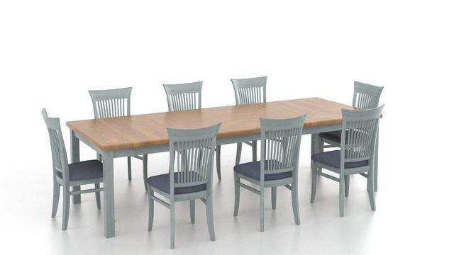 New Rectangular Upholstered Dining Room Set - Ardmore, PA - Just Chairs & Tables