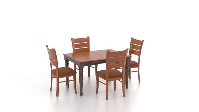 Brown Polished Dining Table And Chairs - Ardmore, PA - Just Chairs & Tables