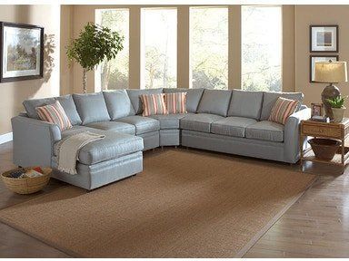 Northfield Four-Piece Chaise Sectional - Ardmore, PA - Just Chairs & Tables