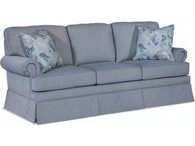 Bradbury Skirted Sofa - Ardmore, Pa - Just Chairs & Tables