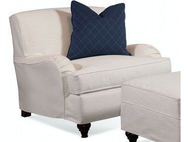 Crowne Estate Chair with Slipcover - Ardmore, Pa - Just Chairs & Tables