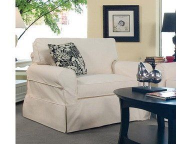 Bedford Chair With Slipcover - Ardmore, Pa - Just Chairs & Tables