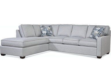 Gramercy Park Two-Piece Bumper Sectional - Ardmore, PA - Just Chairs & Tables