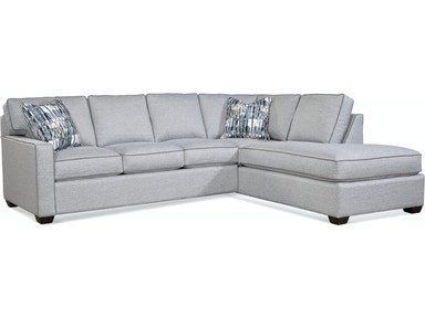 New Gramercy Park Two-Piece Bumper Sectional - Ardmore, PA - Just Chairs & Tables