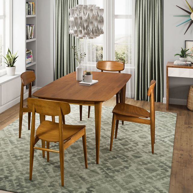 Brown Contemporary Dining Room Set - Ardmore, PA - Just Chairs & Tables