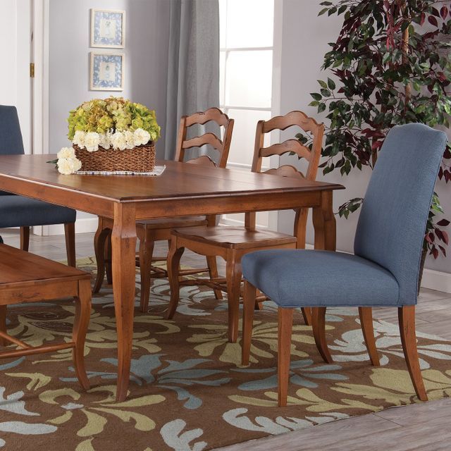 Brown Armless Dining Room Set - Ardmore, PA - Just Chairs & Tables