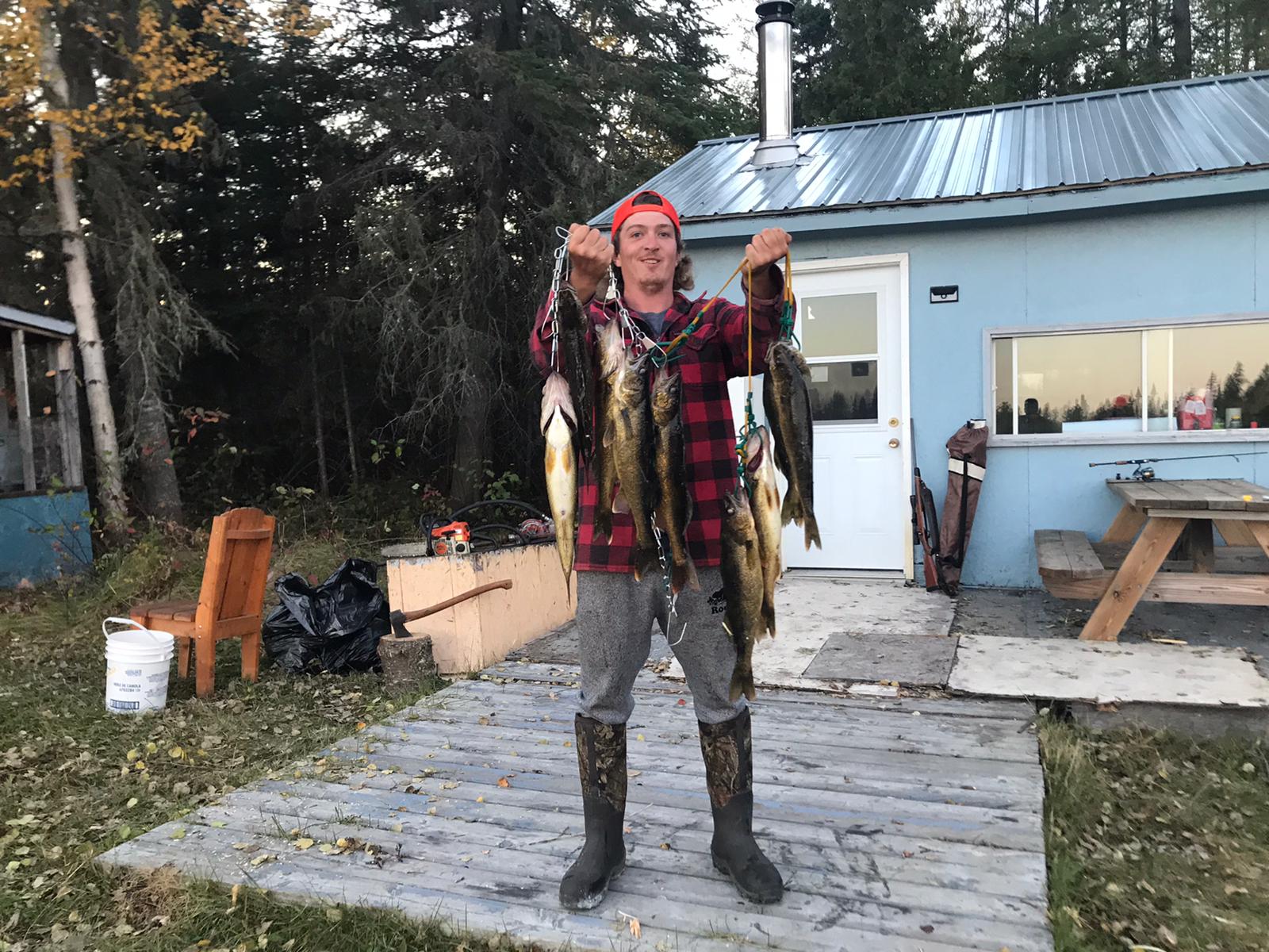 Walleye fishing Ontario Canada, Fishing Cabin, Fishing Lodge