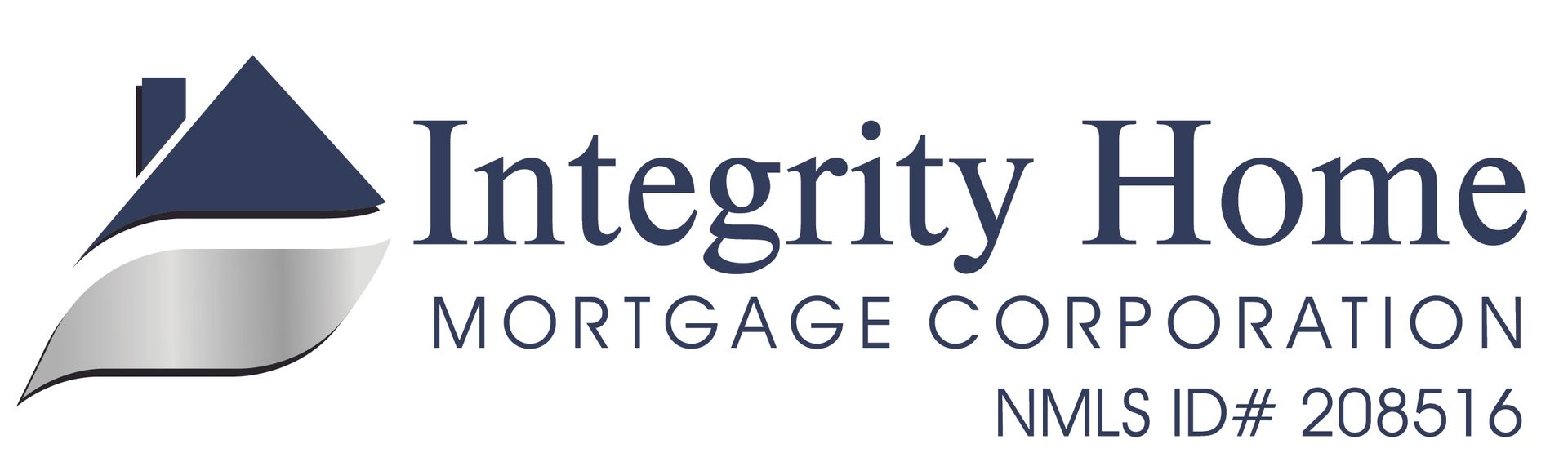 The integrity home mortgage corporation logo is shown on a white background.