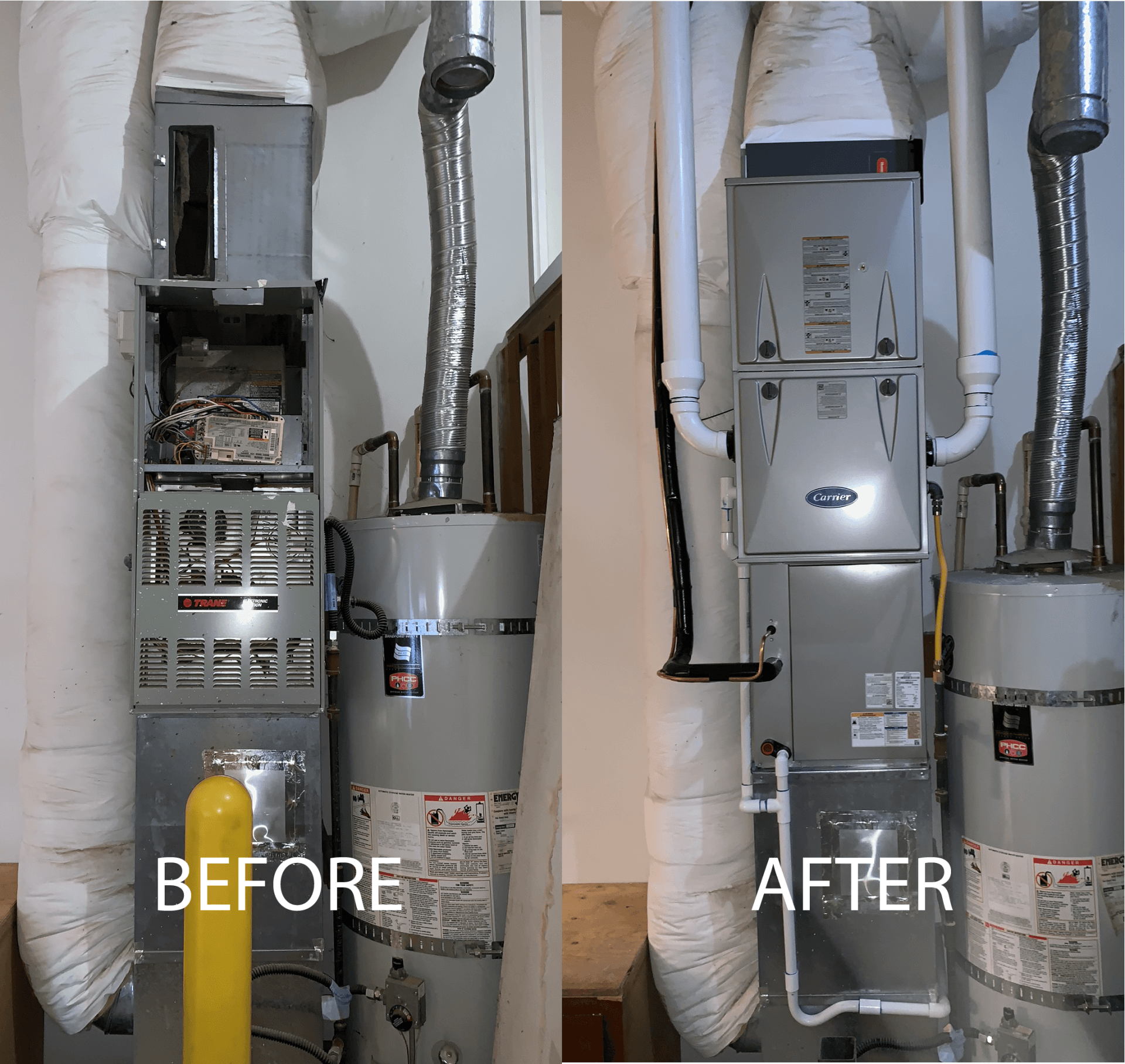 Carrier Furnace in Residential Home