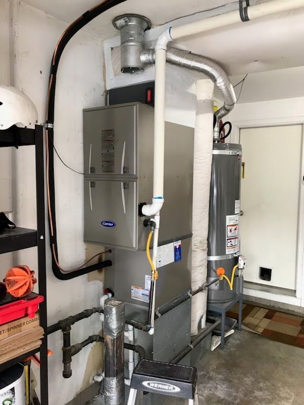 Carrier Furnace in Residential Home