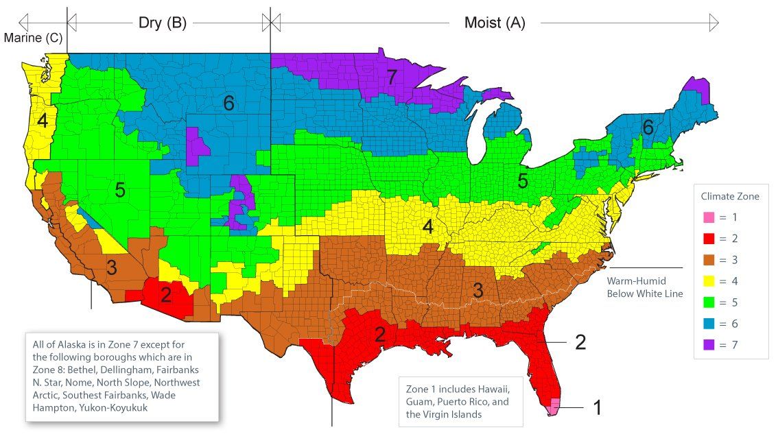 Climate Zone Map
