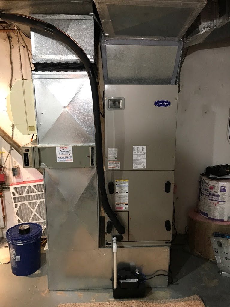 Carrier Furnace in Residential Home