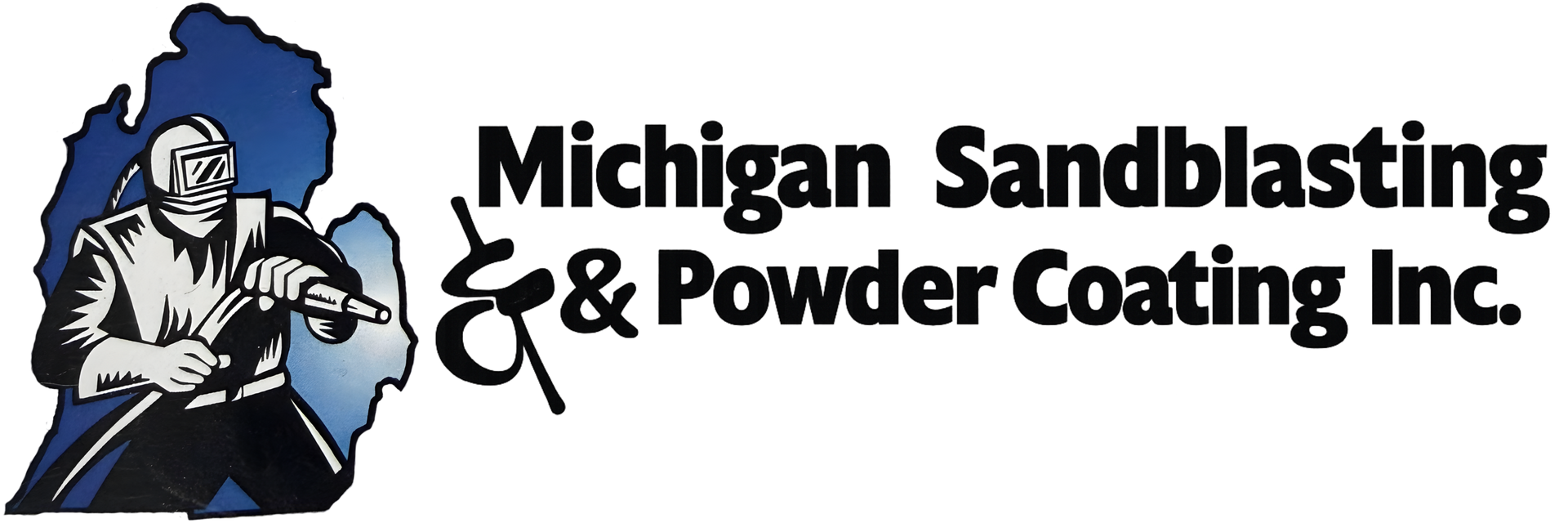 michigan sandblasting logo