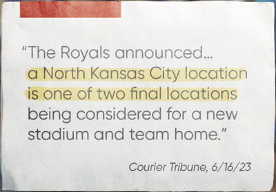 Royals to announce location of new stadium