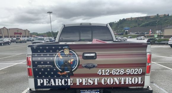 Pearce Pest Control Pickup Truck — North Versailles, PA — Pearce Pest Control