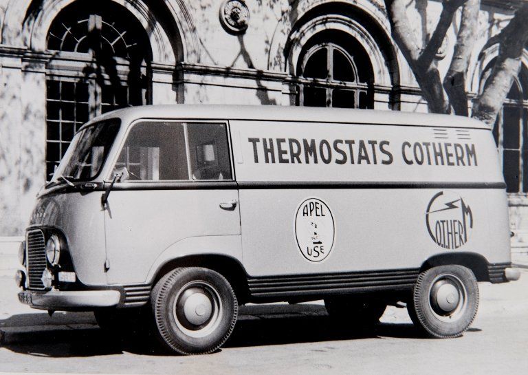Cotherm's French origins  - old van