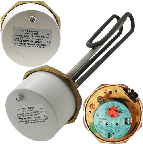 How to test if a hot water cylinders immersion element is faulty or working.  Cotherm (UK) Ltd.