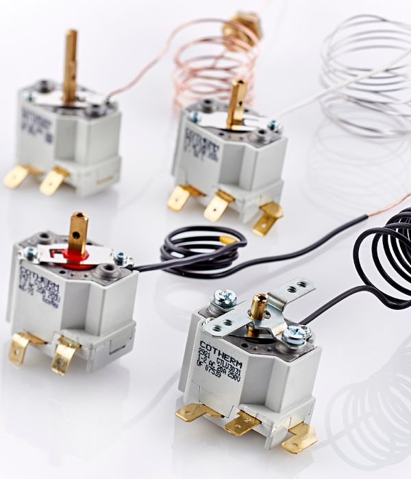 Product range: thermostats, electronic controls, safety limiters u0026  immersion elements.