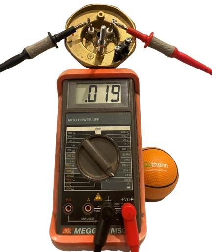 HOW TO SAFELY TEST AN IMMERSION ELEMENT by electrical continuity test