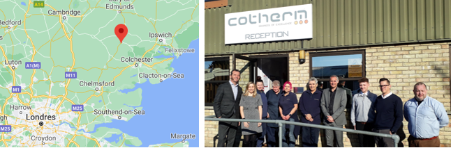 Cotherm UK Staff and building