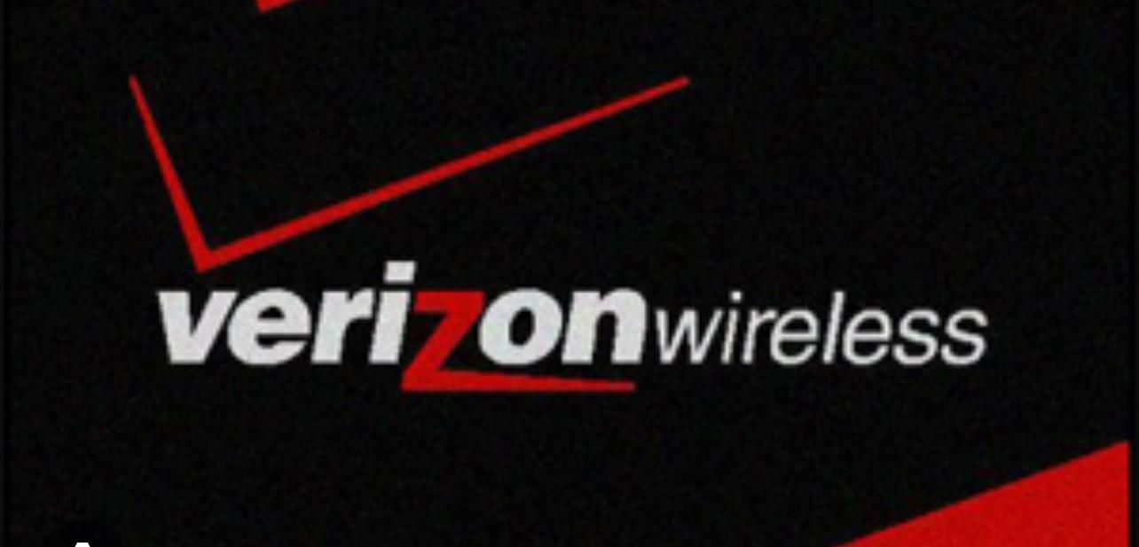 a verizon wireless logo on a black background | Folsom, PA | Palmer Paint Company