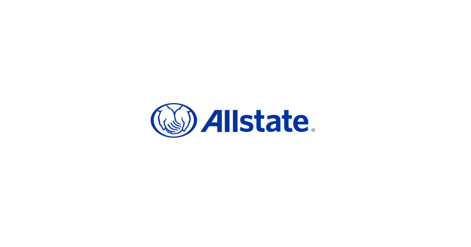 The allstate logo is on a white background.