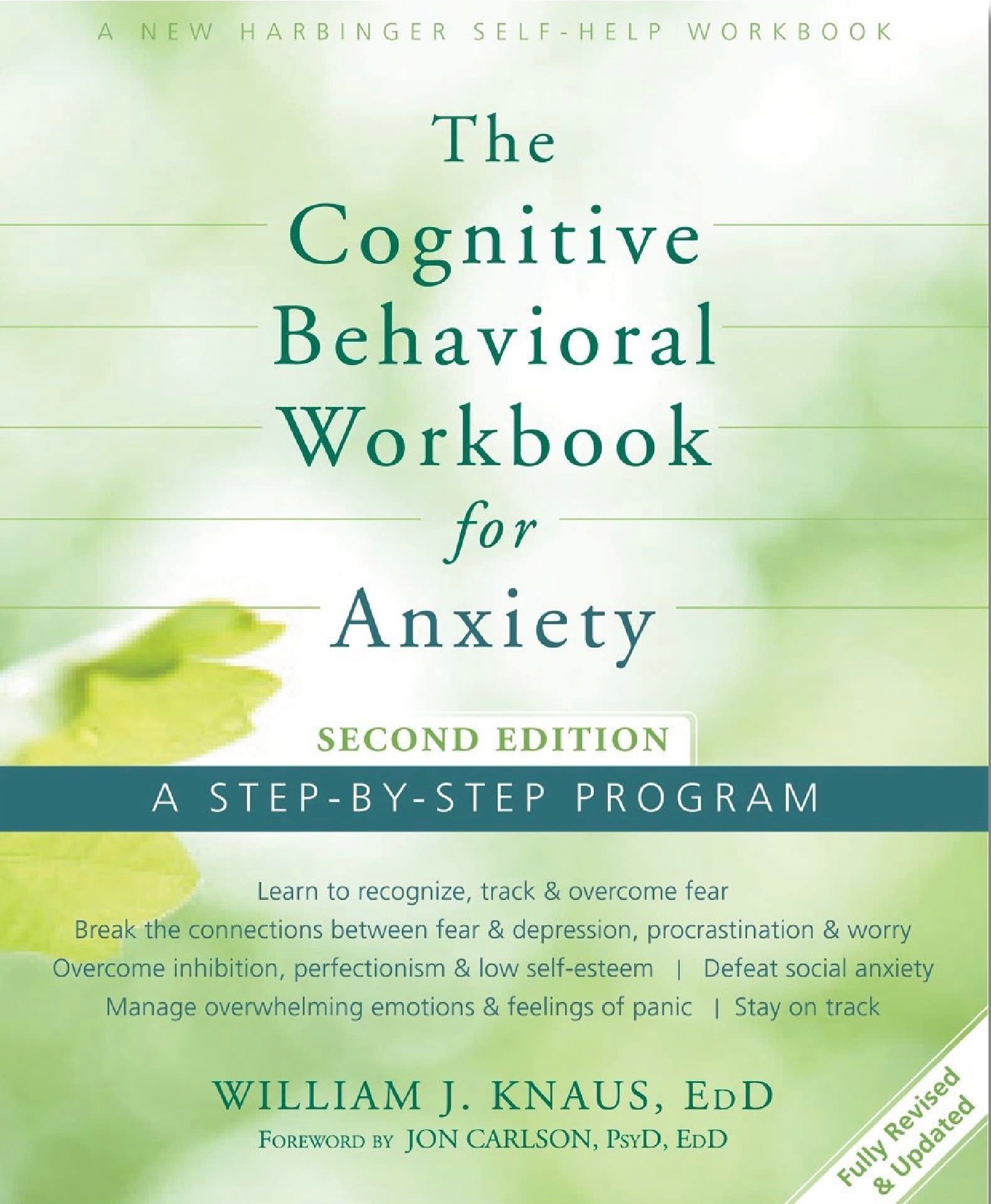 The CBT Workbook For Anxiety