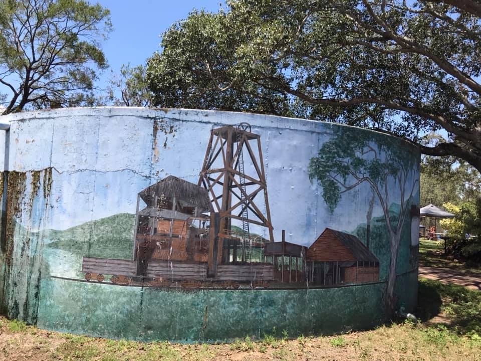 Cooneana Water Tank Art, Australian Silo Art Trail