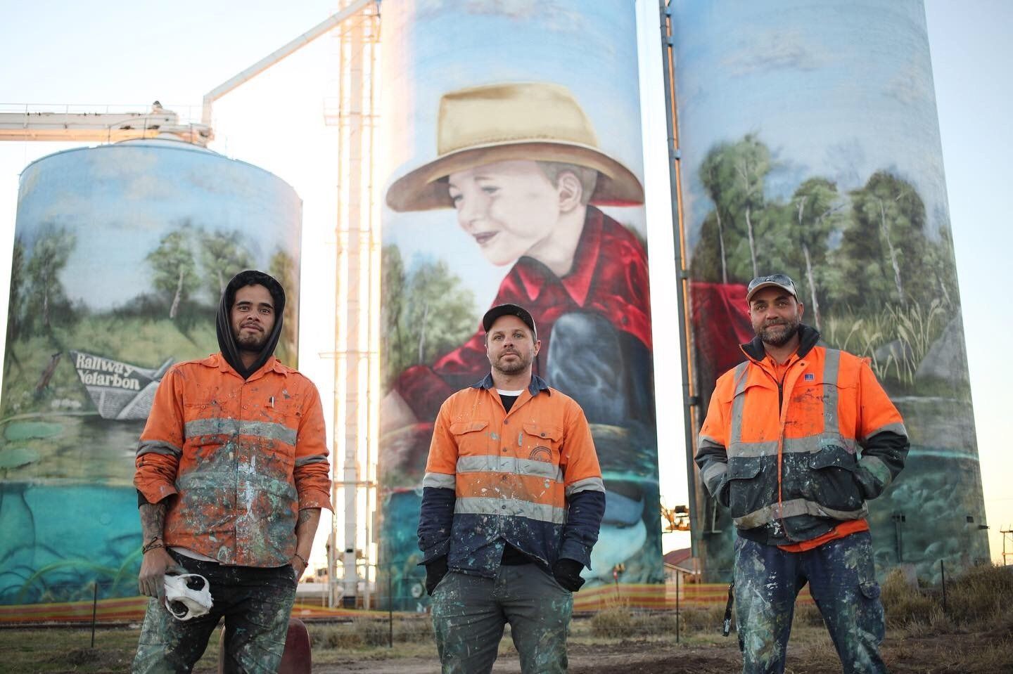 Australian Silo Art Trail, Brightsiders,  Silo Artist, Water Tower Artist, Street Artist