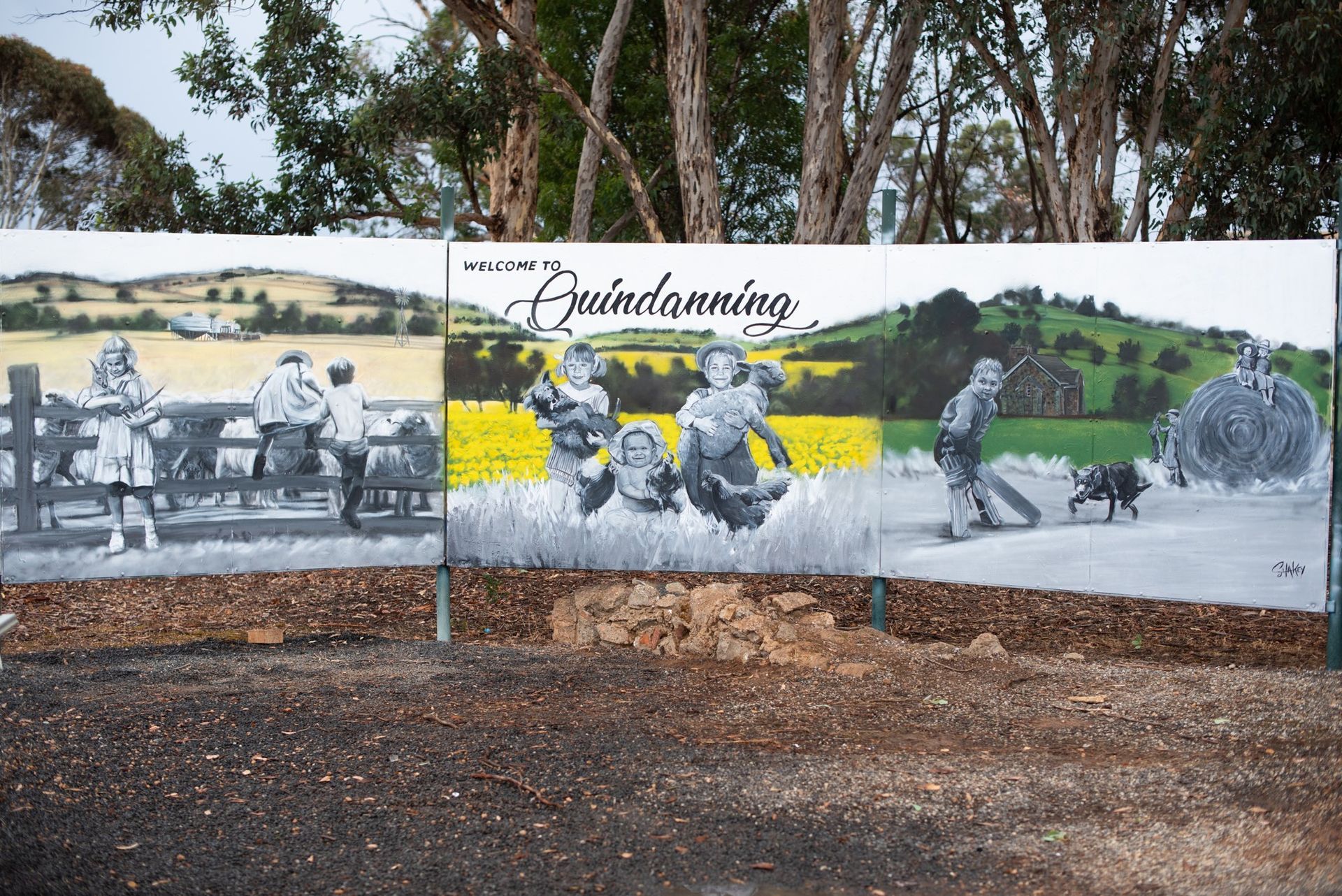 Jacob Butler (Shakey) Australian Silo Art Trail