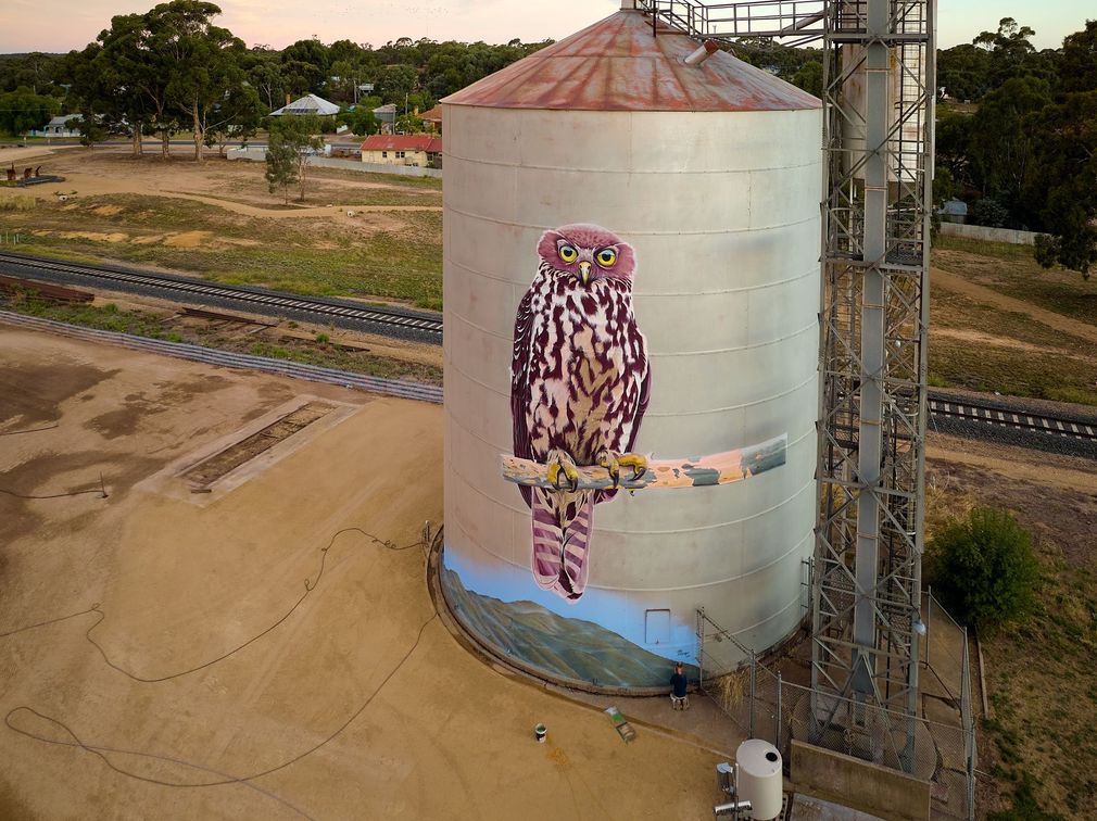 Avoca Silo Art, Australian Silo Art Trail