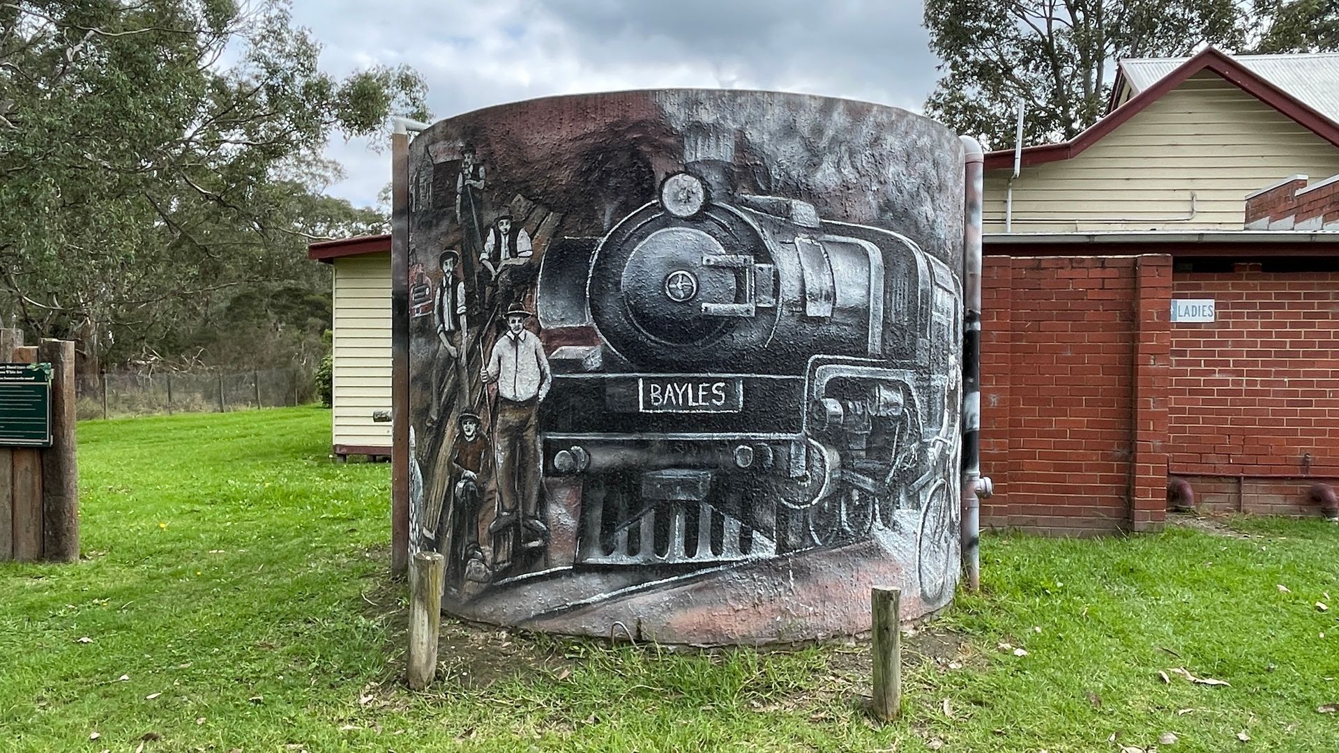 Bayles, Australian Silo Art Trail, Silo Art, Water Tower Art