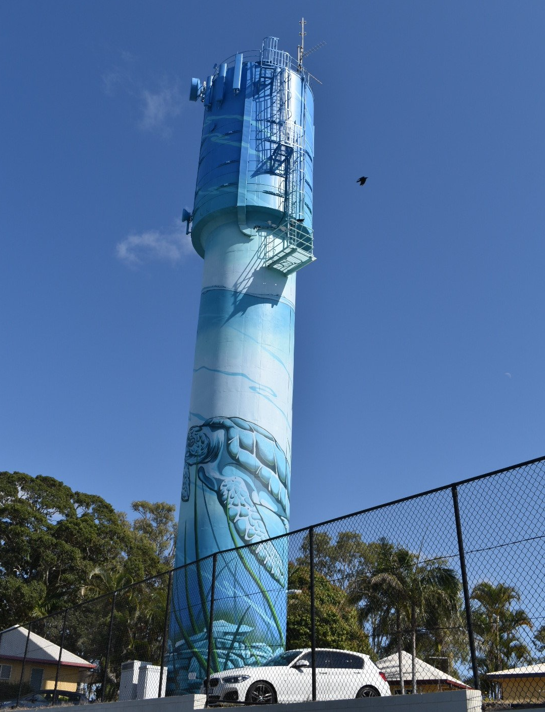 Bongaree Water Tower, Australian Silo Art Trail