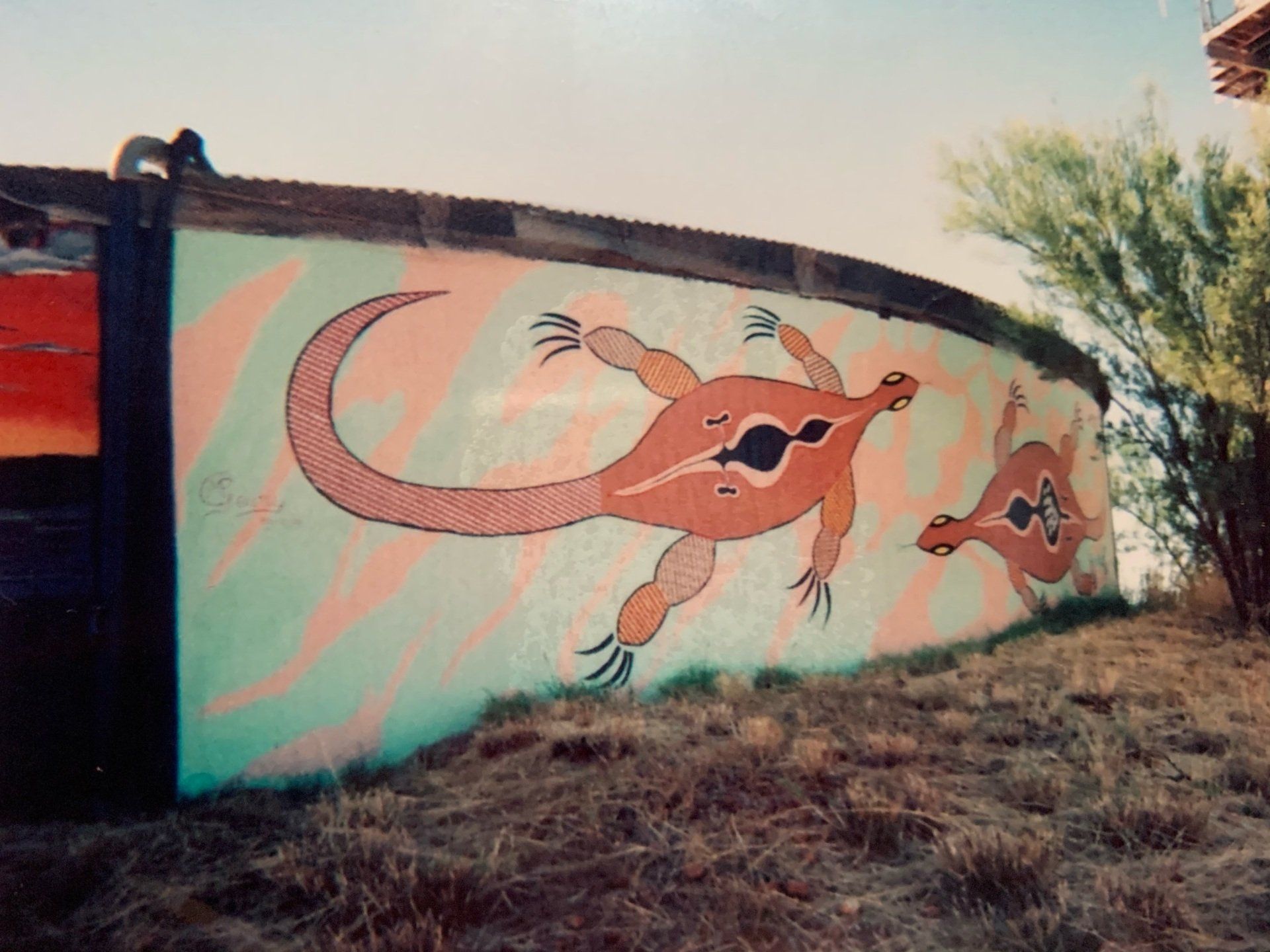 Boulia Water Tanks art